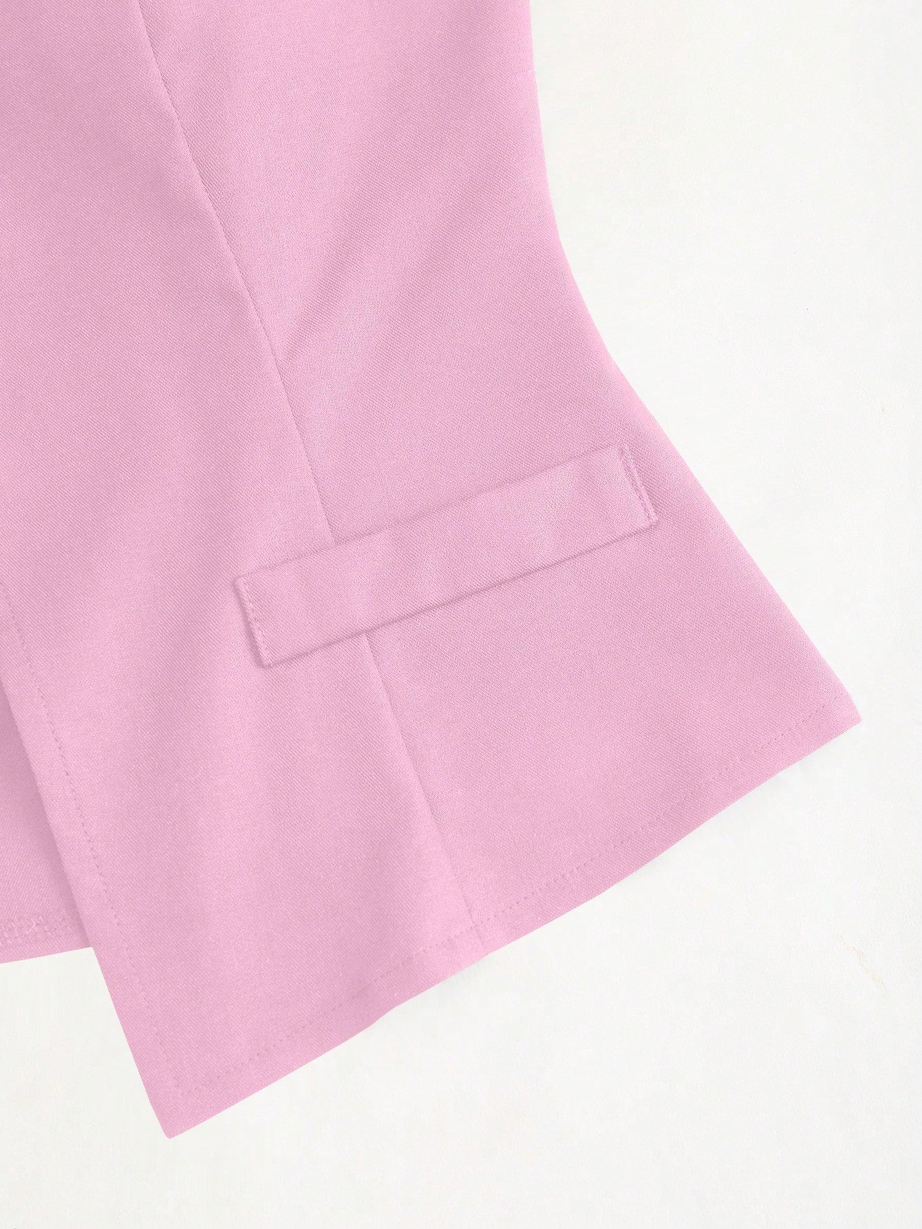 Sweetra Ensemble 2 pièces pour femmes, composé d'un gilet croisé et d'un pantalon large plissé