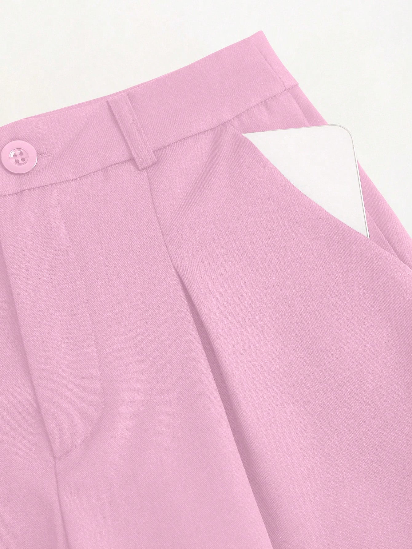 Sweetra Ensemble 2 pièces pour femmes, composé d'un gilet croisé et d'un pantalon large plissé