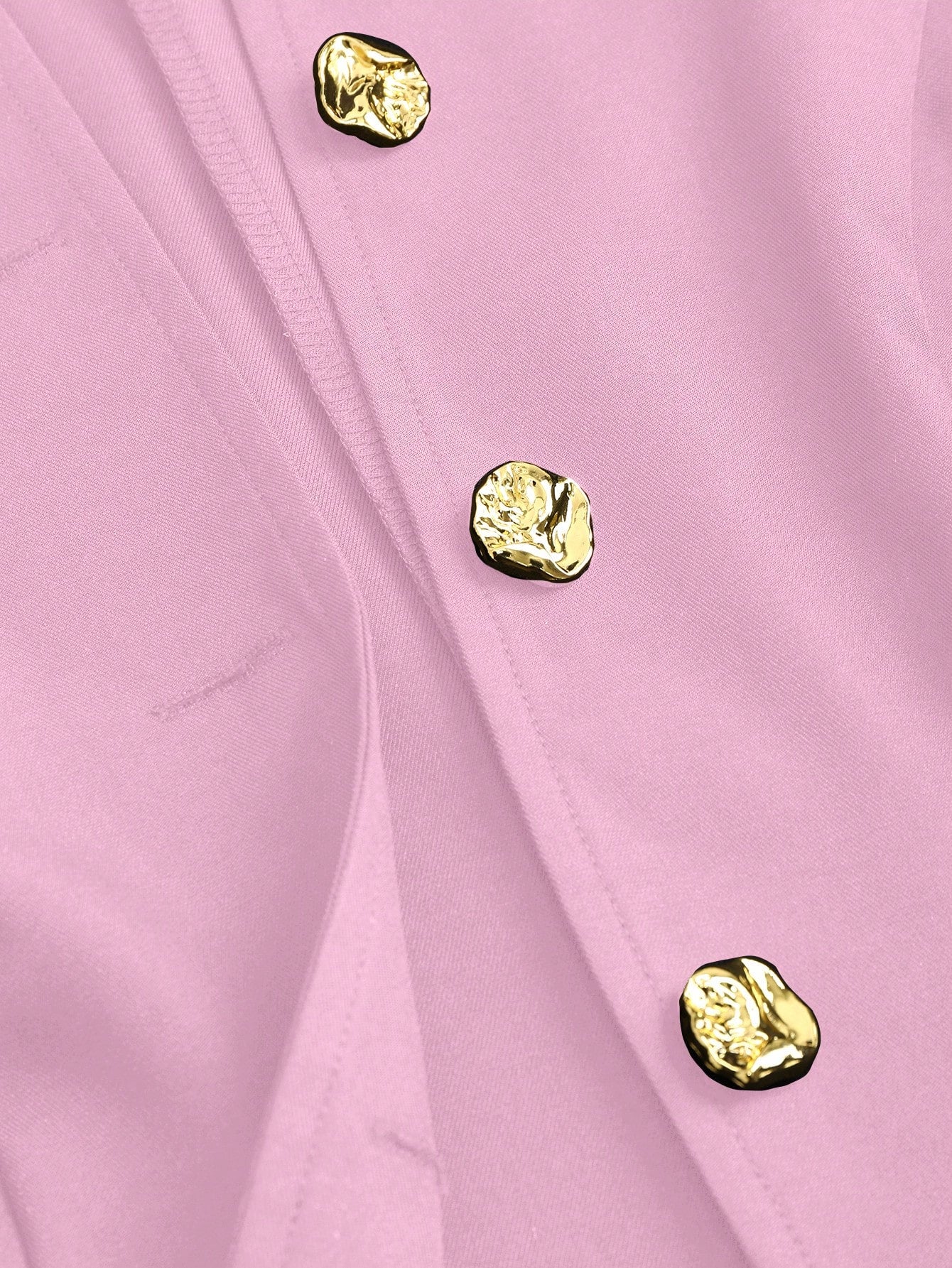 Sweetra Ensemble 2 pièces pour femmes, composé d'un gilet croisé et d'un pantalon large plissé