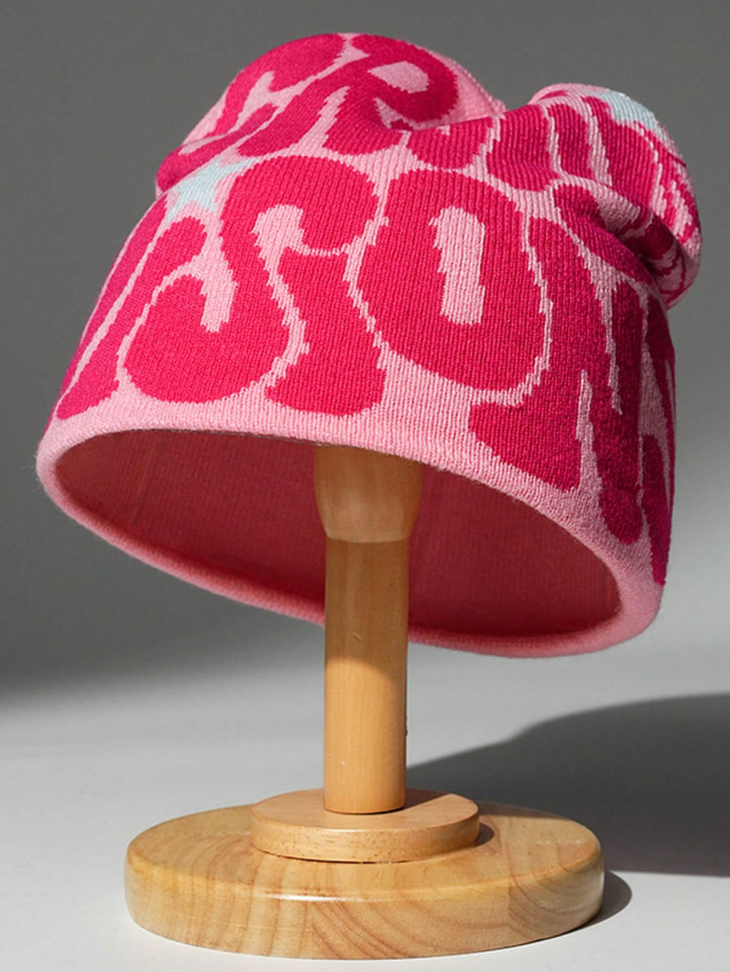 Bonnet tricoté chaud, style Y2K, casquette unisexe à design de lettre acrylique pour hommes et femmes, streetwear décontracté pour l'automne/l'hiver