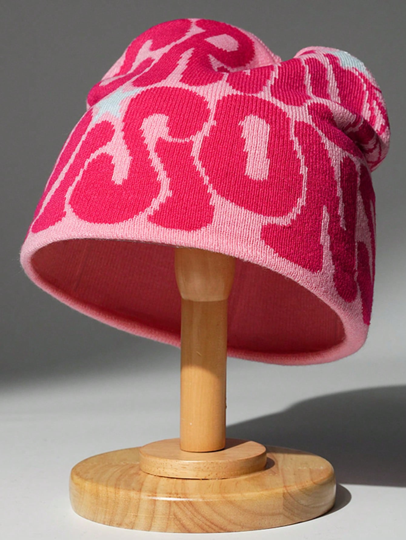 Bonnet tricoté chaud, style Y2K, casquette unisexe à design de lettre acrylique pour hommes et femmes, streetwear décontracté pour l'automne/l'hiver