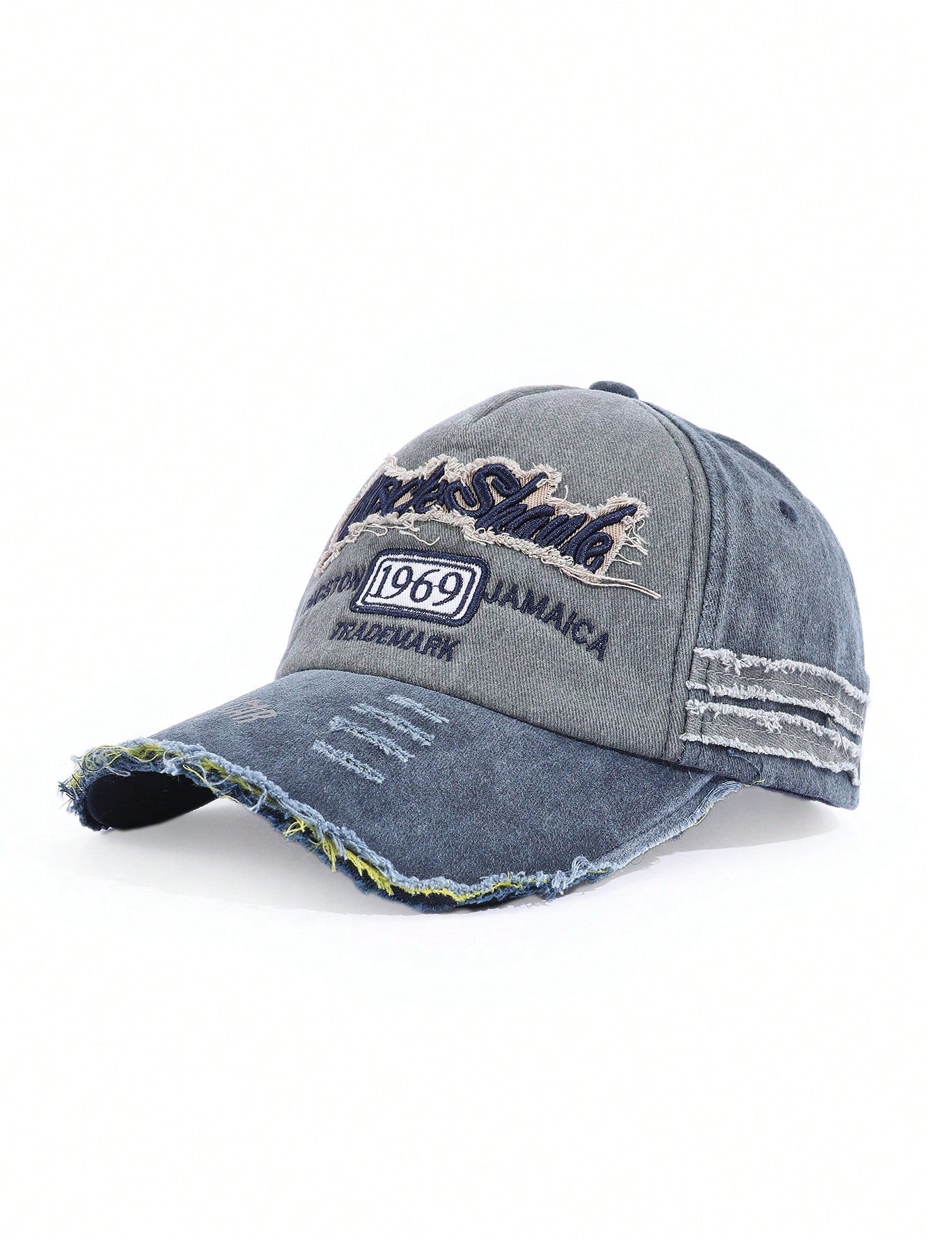 Casquette de baseball décontractée pour homme et femme, style vintage et délavée avec trous, convenable pour une utilisation quotidienne