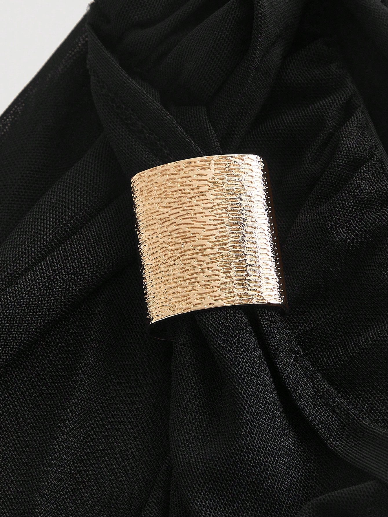 SHEIN MOD Robe mi-longue élégante pour femmes, coupe ajustée, col asymétrique, froncée, de couleur unie
