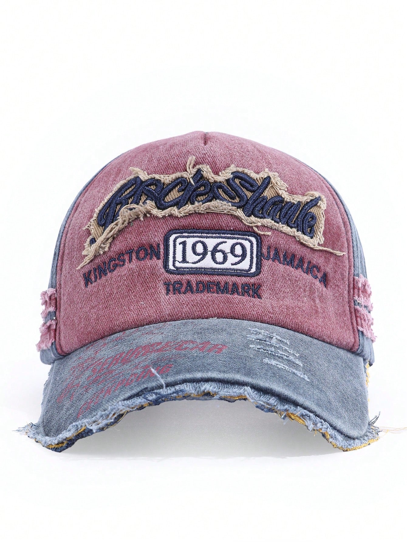 Casquette de baseball décontractée pour homme et femme, style vintage et délavée avec trous, convenable pour une utilisation quotidienne
