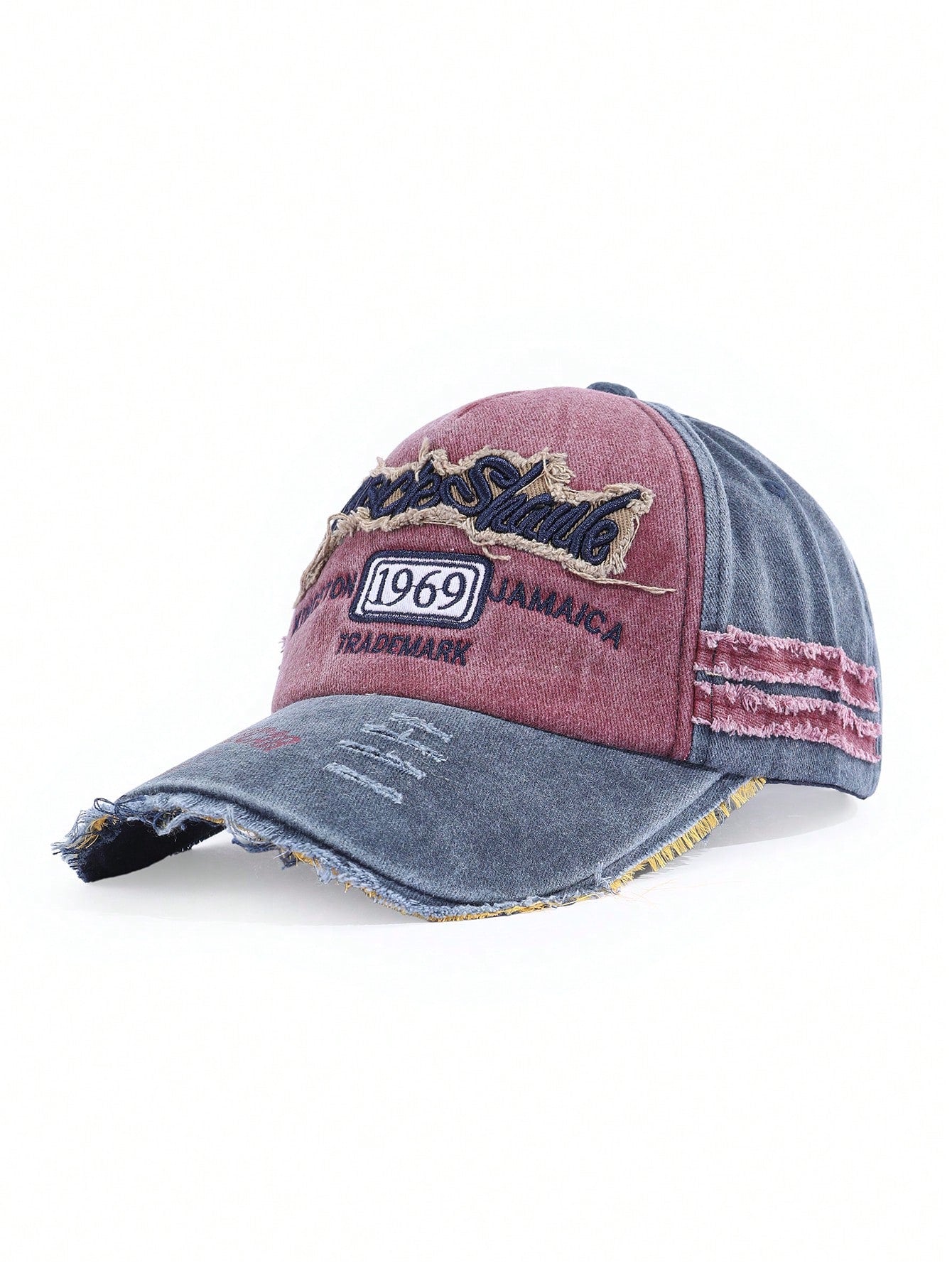 Casquette de baseball décontractée pour homme et femme, style vintage et délavée avec trous, convenable pour une utilisation quotidienne