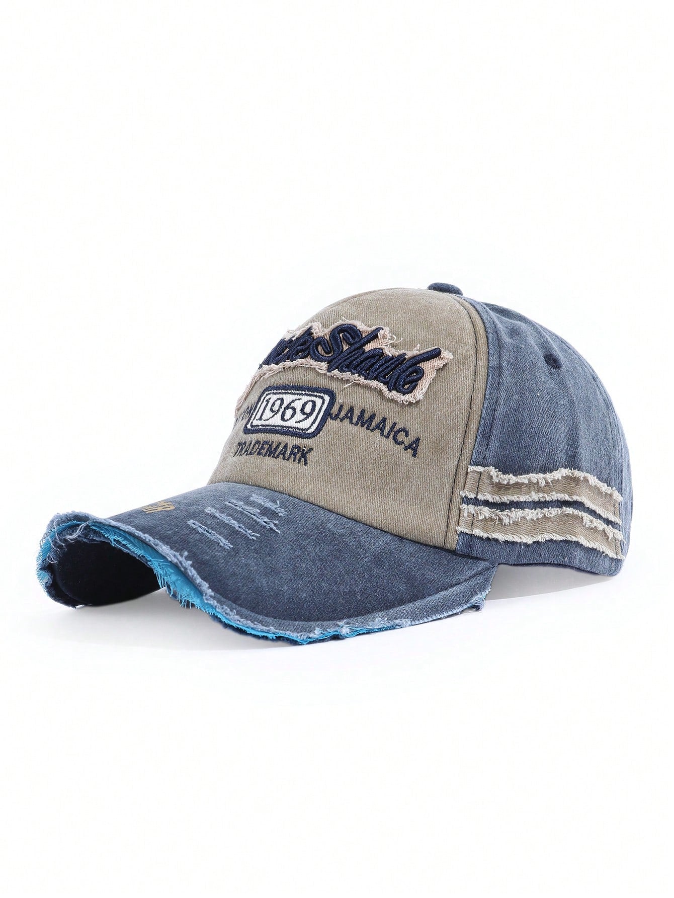 Casquette de baseball décontractée pour homme et femme, style vintage et délavée avec trous, convenable pour une utilisation quotidienne