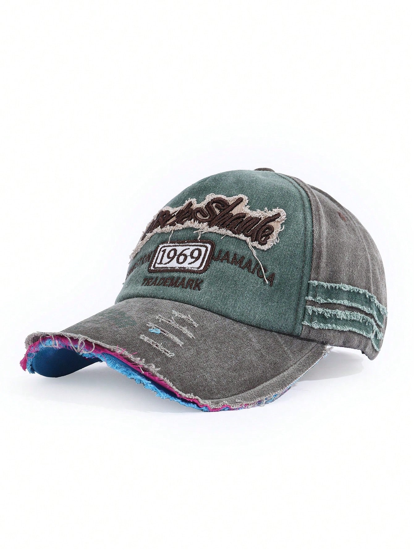Casquette de baseball décontractée pour homme et femme, style vintage et délavée avec trous, convenable pour une utilisation quotidienne