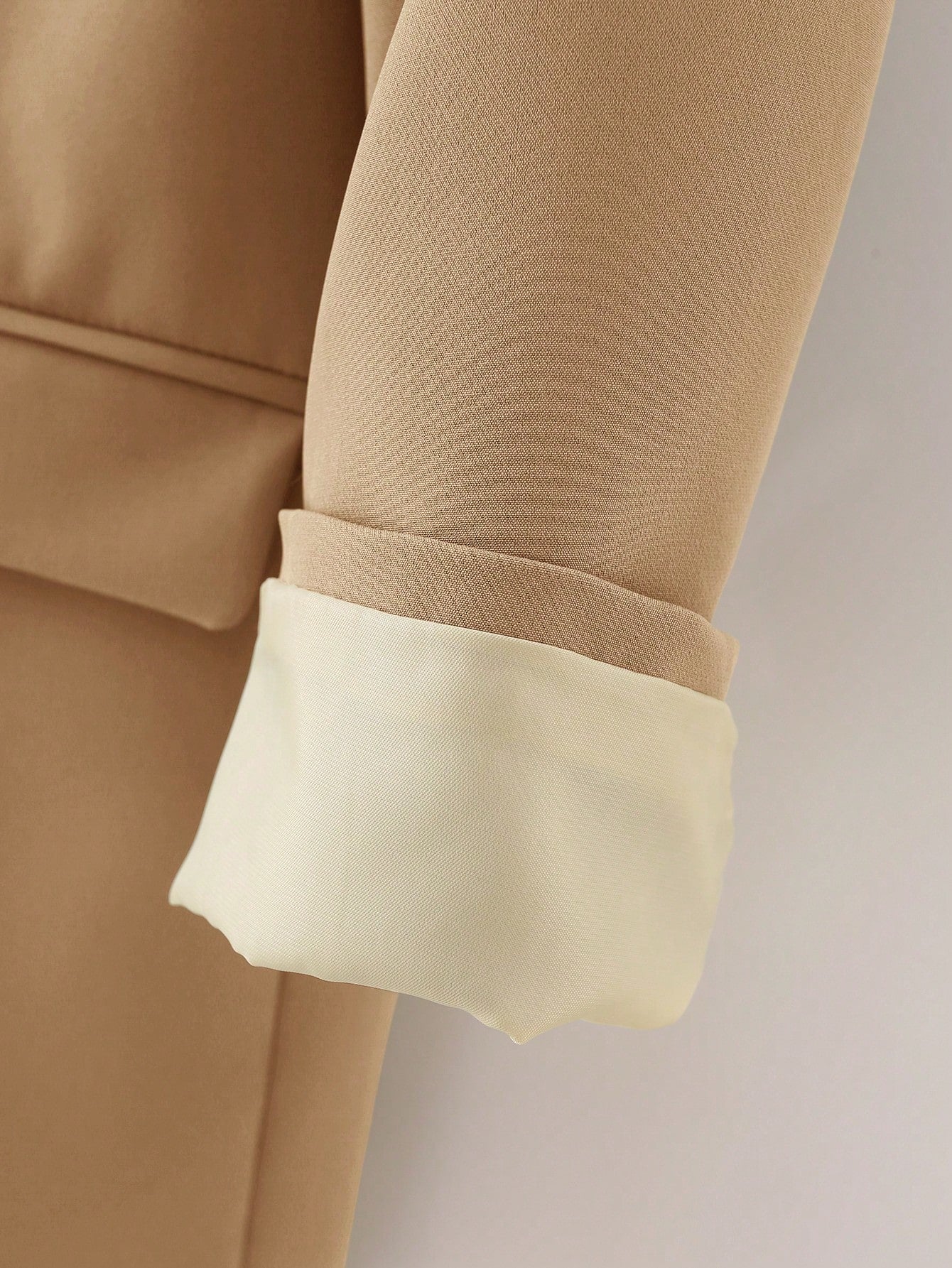 Blazer décontracté à double boutonnage