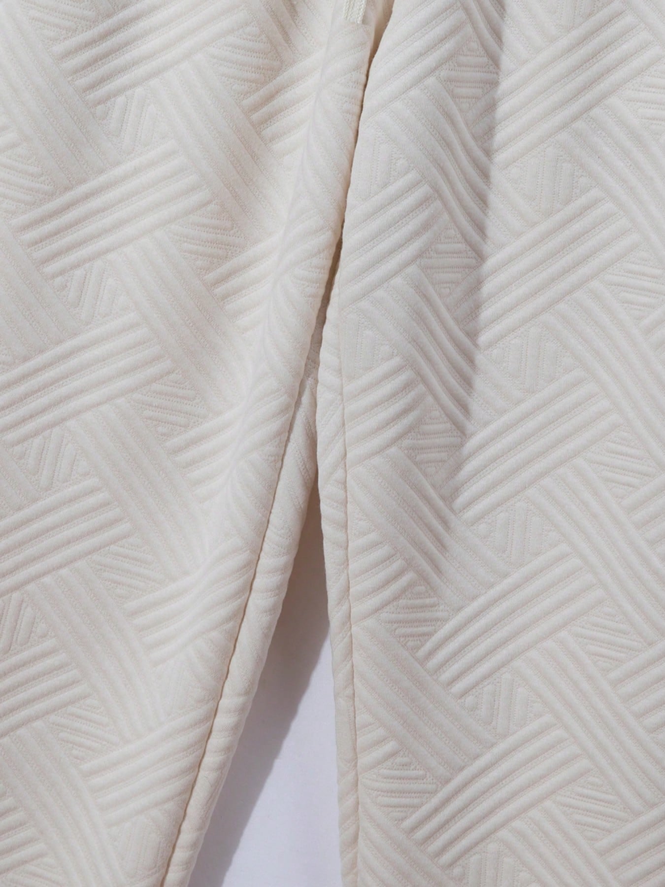 2 pièces/Set Cardigan zippé de couleur unie à col et pantalon long