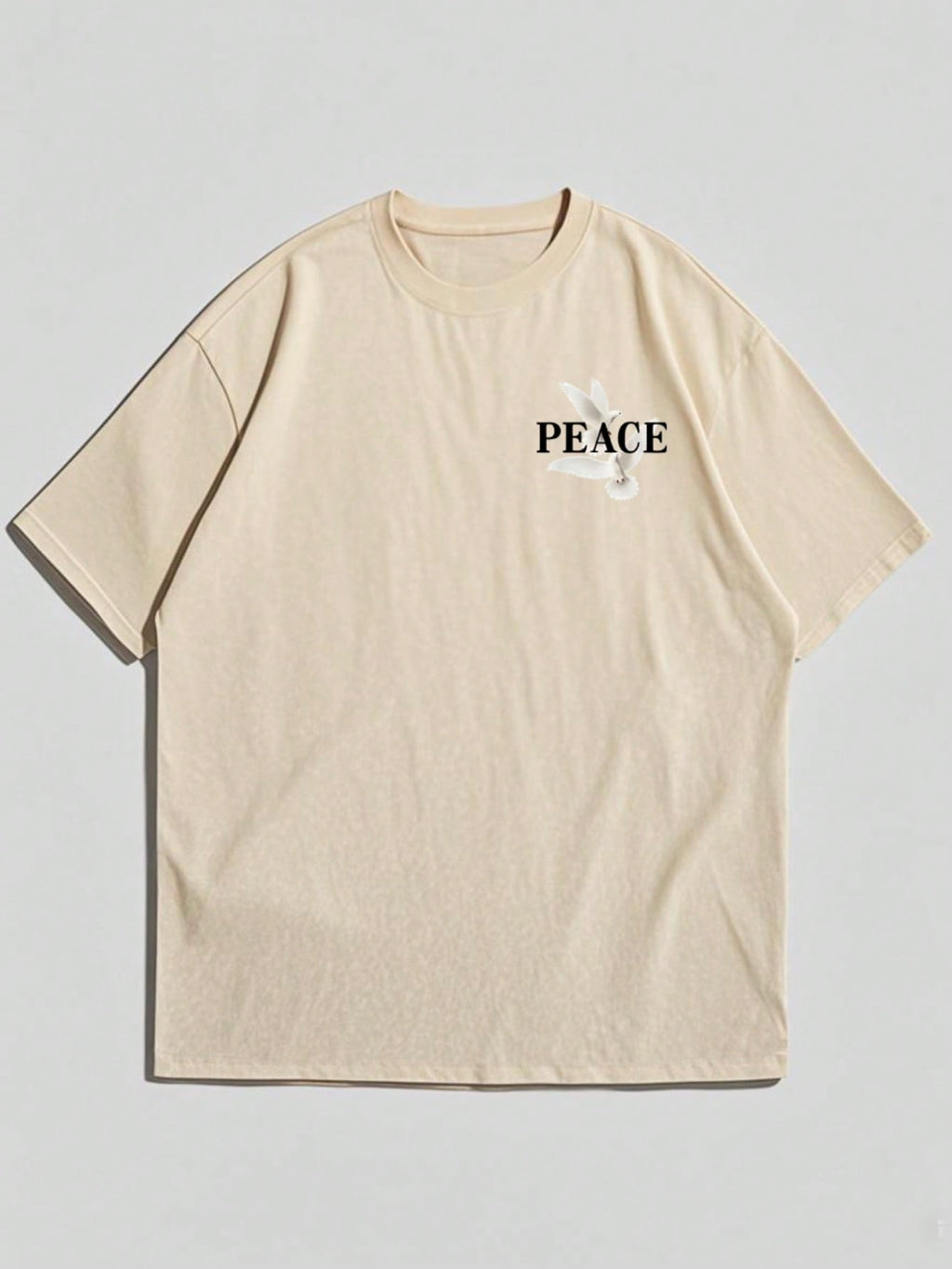 T-shirt à manches courtes pour hommes avec slogan personnalisé de pigeon