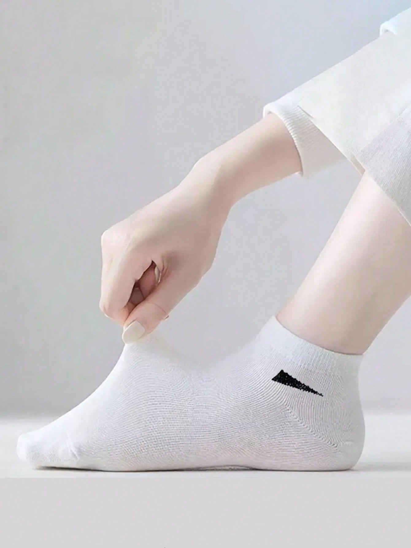 40 paires de chaussettes unisexes pour hommes, femmes, garçons et filles. Chaussettes invisibles, chaussettes d'équipe. Cadeau de printemps et d'été