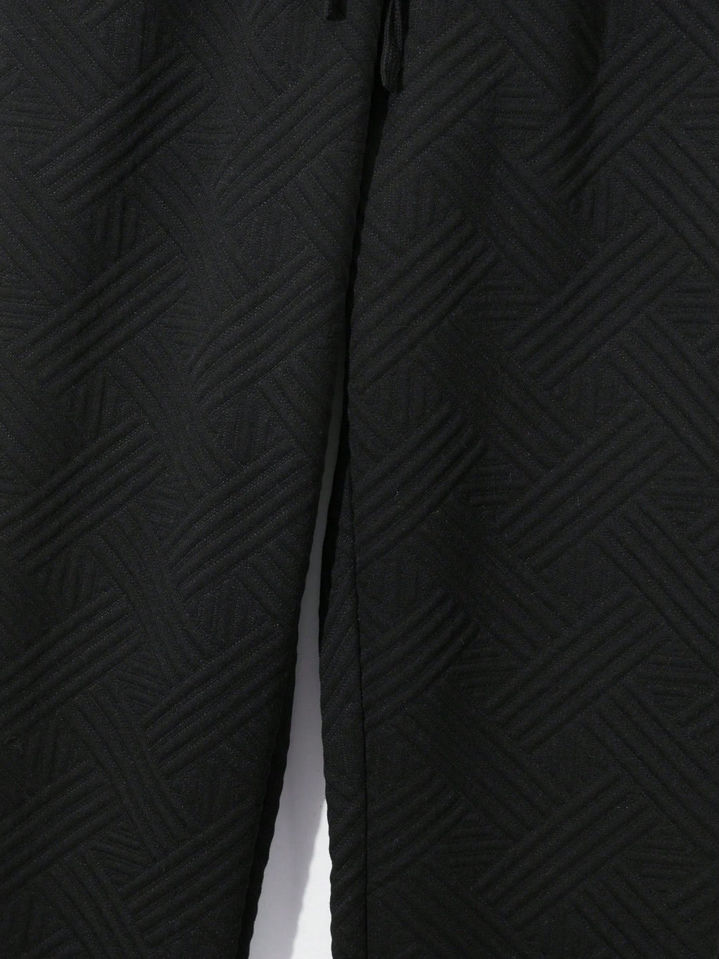2 pièces/Set Cardigan zippé de couleur unie à col et pantalon long