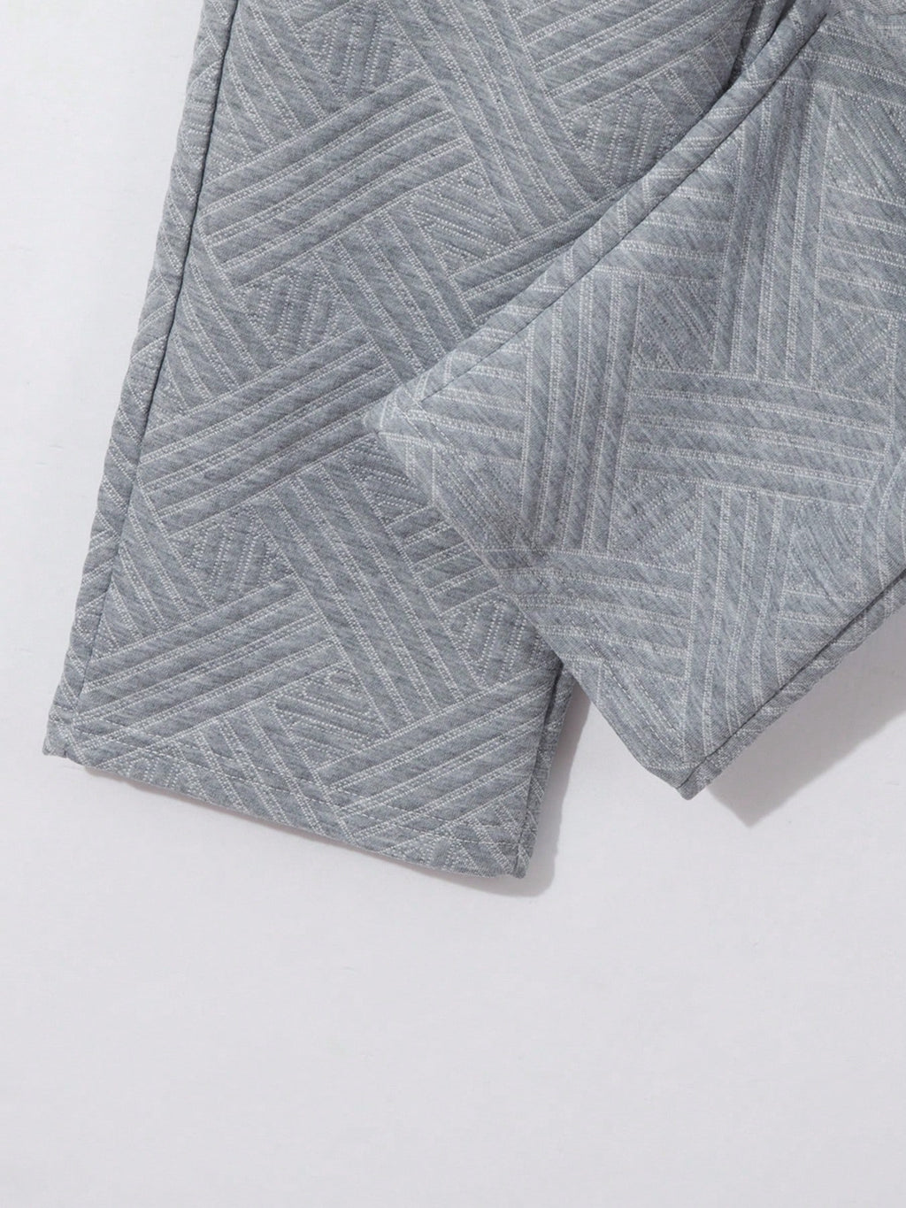 2 pièces/Set Cardigan zippé de couleur unie à col et pantalon long