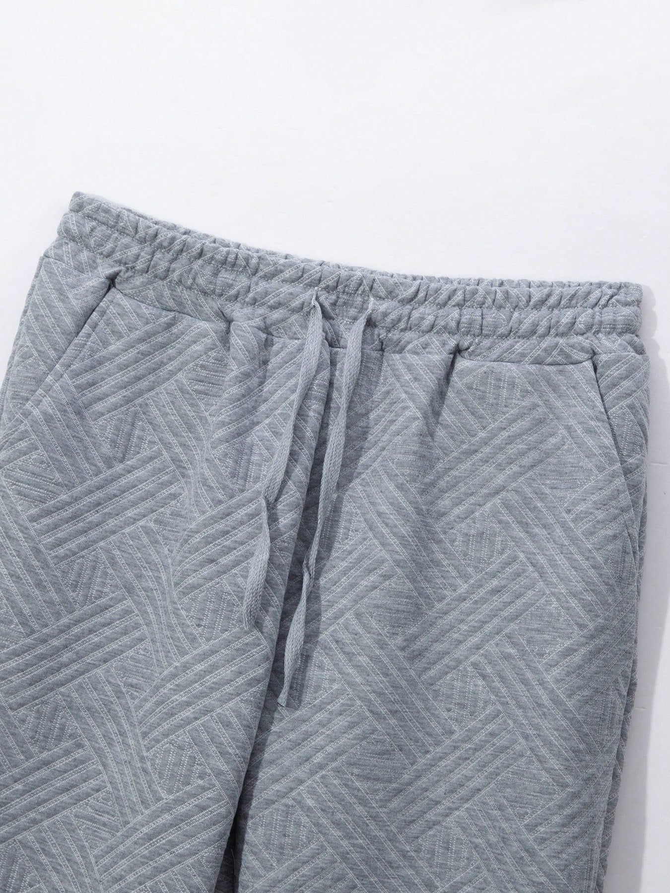 2 pièces/Set Cardigan zippé de couleur unie à col et pantalon long