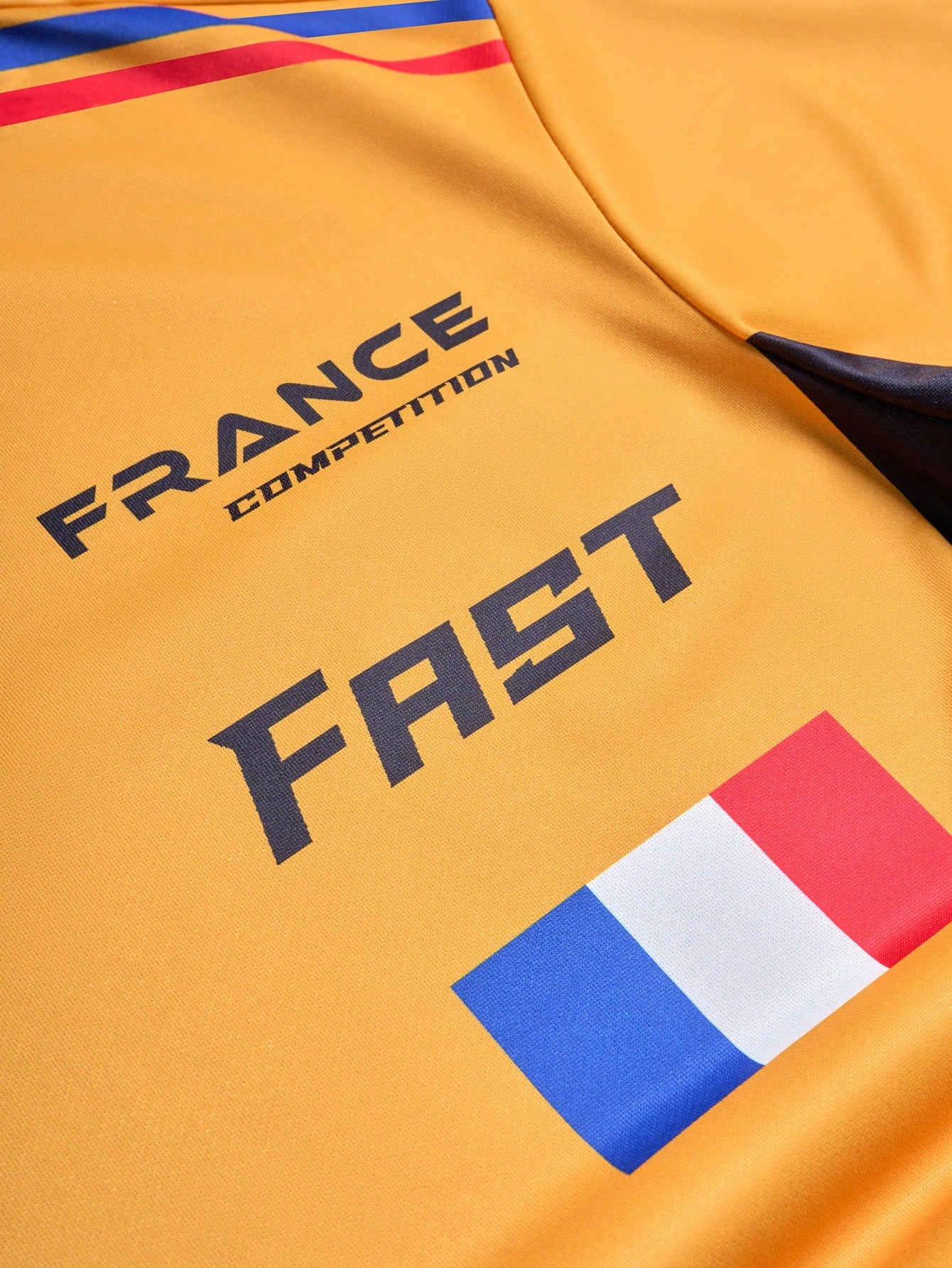 T-shirt casual en jersey à manches courtes pour homme avec imprimé de lettres