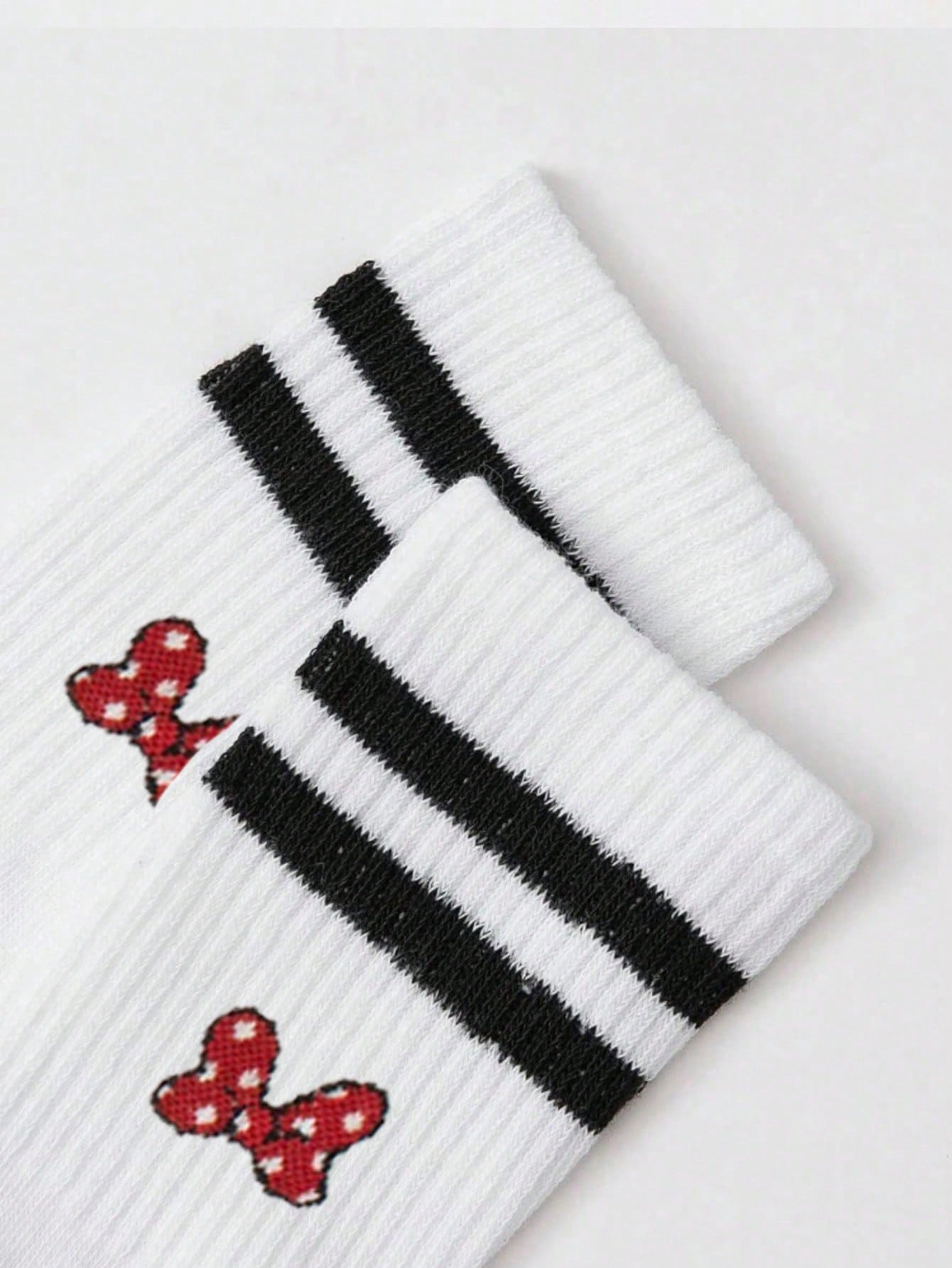 1/3/6 paires de chaussettes mi-mollet de couleur unie noire/blanche/grise et à double rayure, convenant aux activités extérieures, chaussettes mi-mollet décontracté, chaussettes d'hiver unisexes, chaussettes hautes