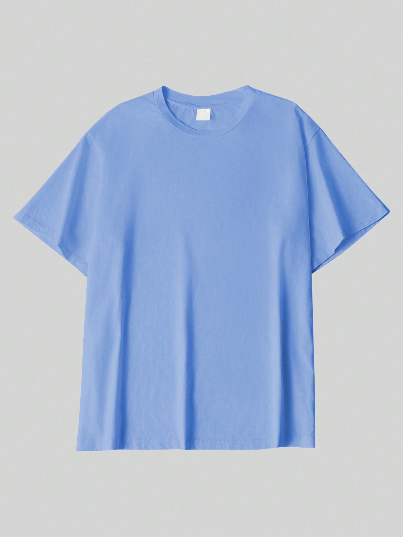 T-shirt en coton côtelé pour homme, imprimé plage rose romantique, hauts à manches courtes noirs doux pour homme