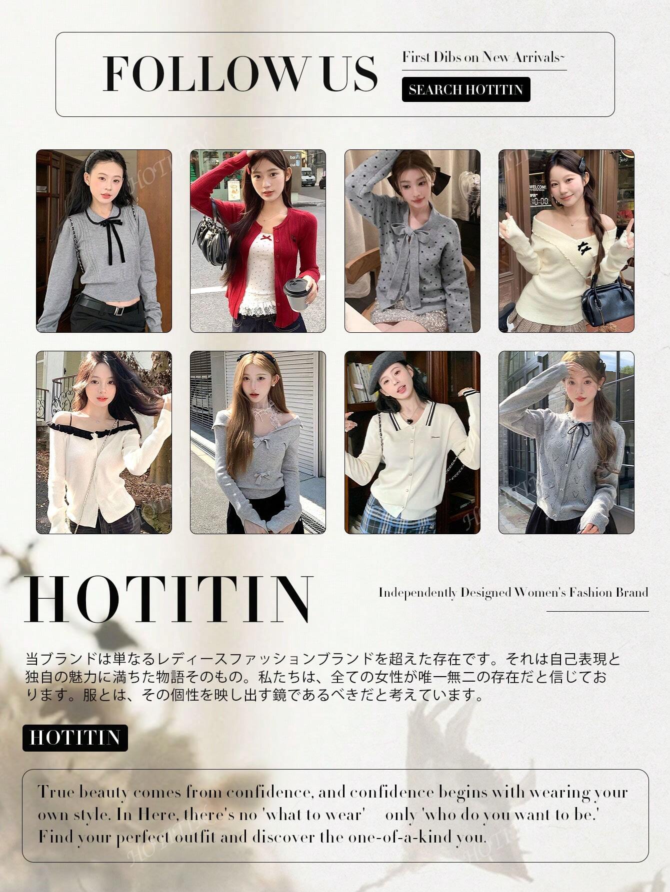 Femme Cardigan pull col rond à manches longues, minimaliste, couleur unie avec broderie de lapin, décontracté pour l'automne/l'hiver