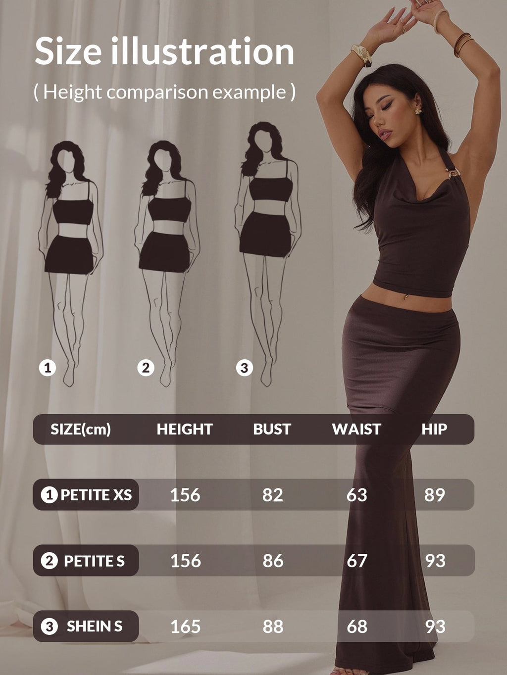 SHEIN PETITE Jeans décontractés, lavés, coupe droite relâchée