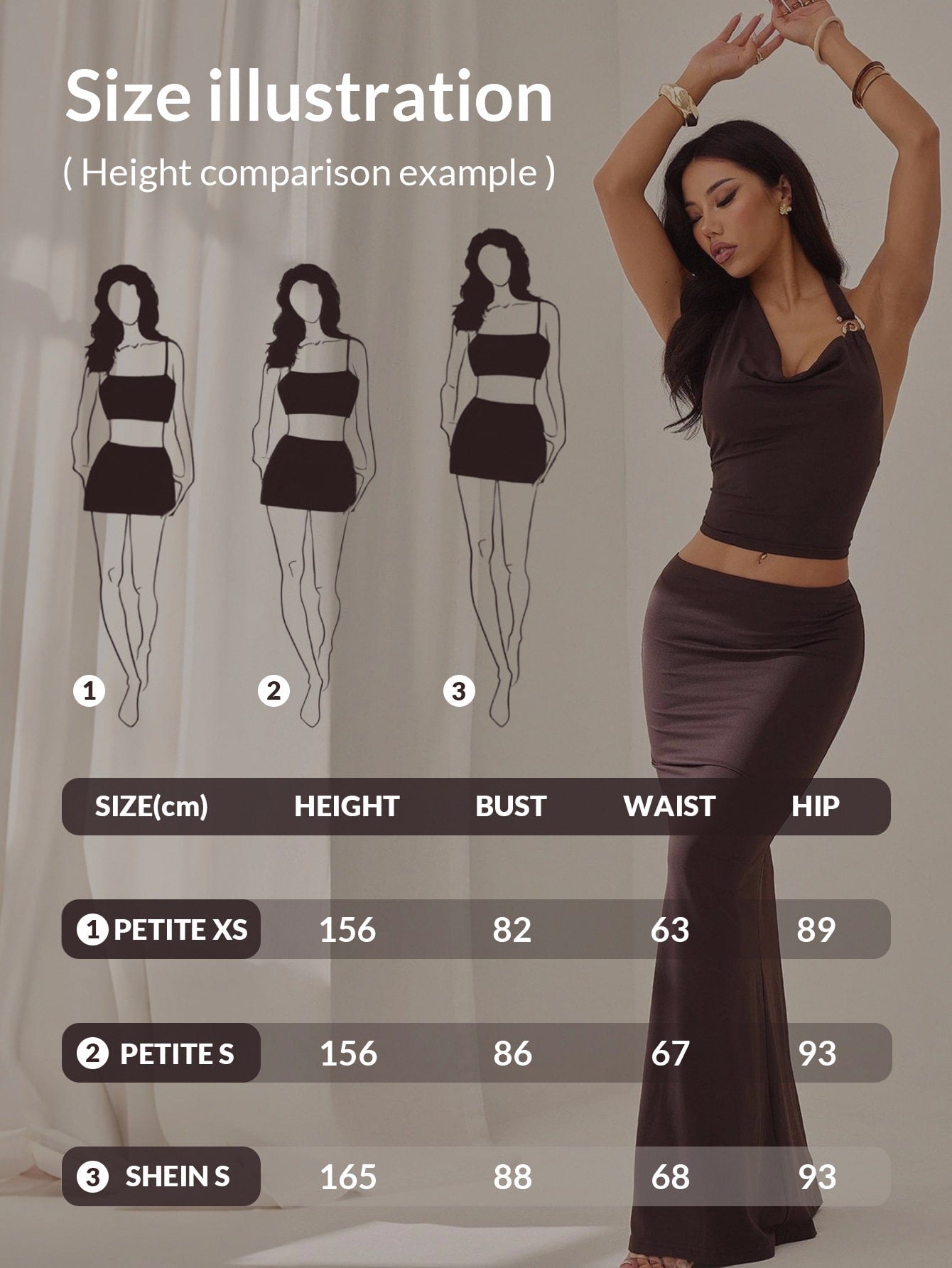 SHEIN PETITE Jeans décontractés, lavés, coupe droite relâchée